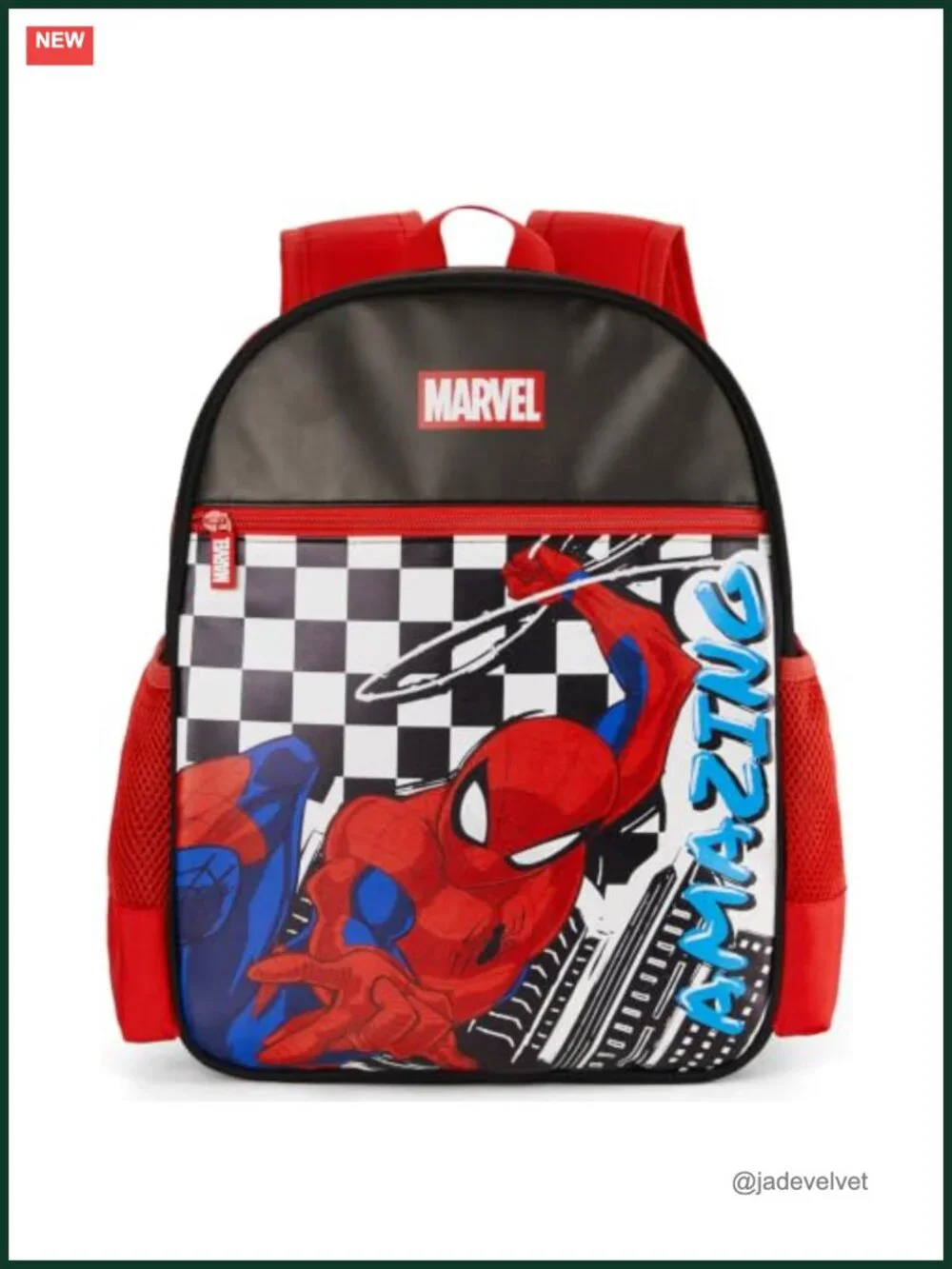 Marvel Spiderman Backpack for Boys Kids School Kindergarten Lightweight